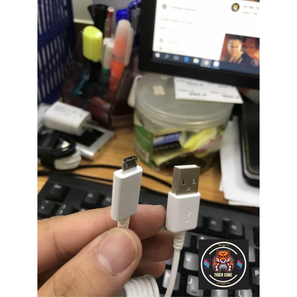 Dây cáp sạc Micro usb 1.2m cho Android, dây sạc SS Micro usb 2.0 chính hãng