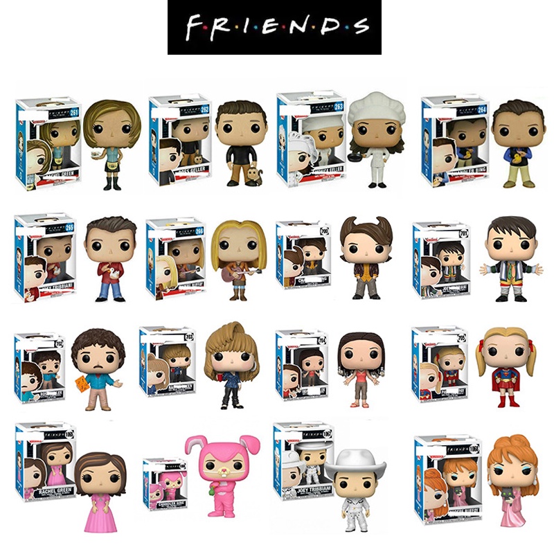 10cm Friends Funko POP Figures Rachael Ross Monica Chandler Kids Birthday Gift