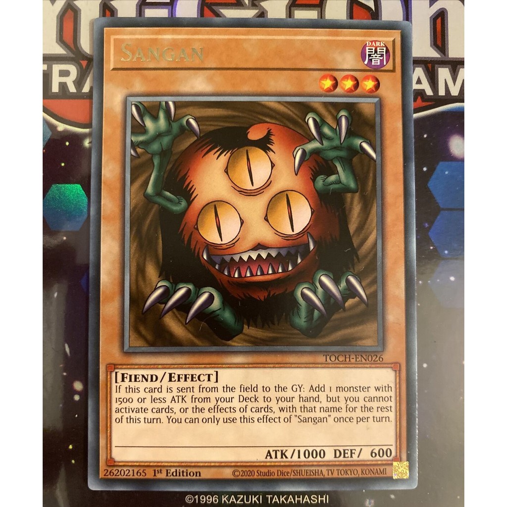 Bài Yugioh - Sangan  # Effect Rút Exodia/ Monster =< 1500 ATK