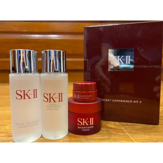 Set dưỡng da chống lão hoá mini Skii 4 món (có kem mắt)