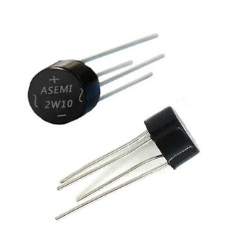 Diode Cầu Chỉnh Lưu 2A 1KV (Tròn) 2w10