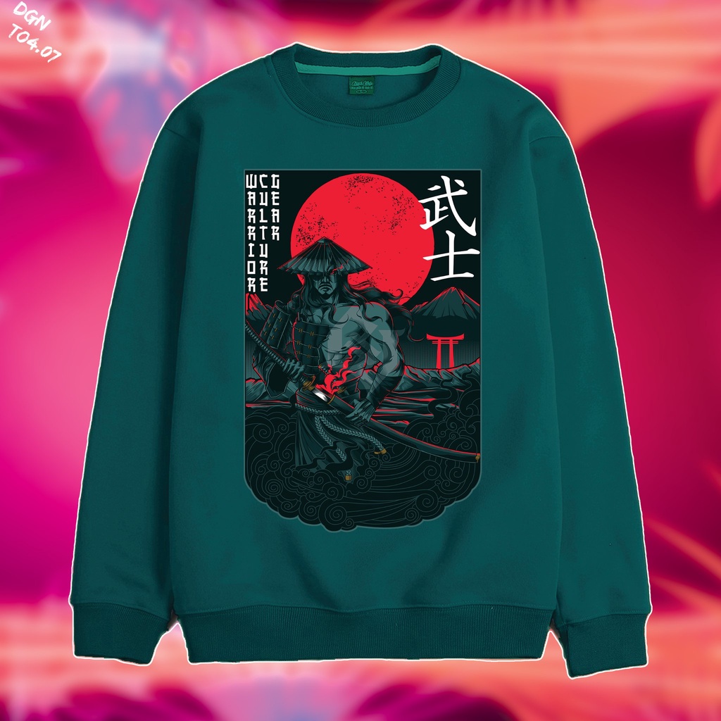 SWEATER XANH LÝ SAMURAI TO4.07