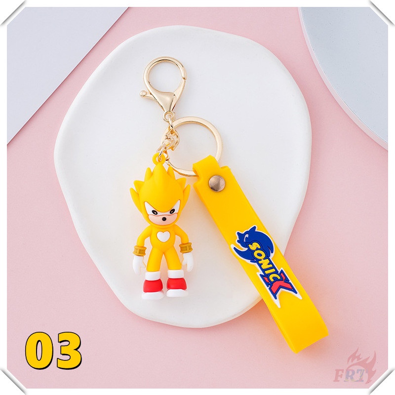 ✪ Móc Khóa Sonic The Hedgehog ✪ 1 Móc Khóa Silicon Hình Nhân Vật Hoạt Hình Anime Dễ Thương