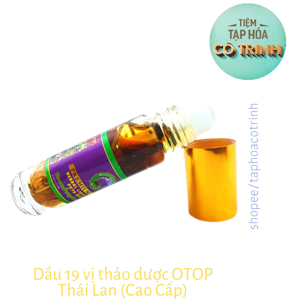 Dầu Gió 19 Loại Thảo Dược Thái Lan 8ml chuyên sỉ và lẻ