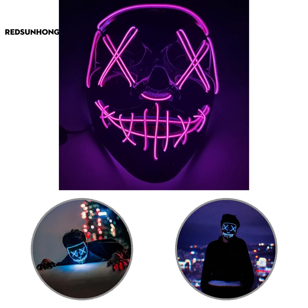 Đèn phát sáng hình chữ V độc đáo cho Halloween