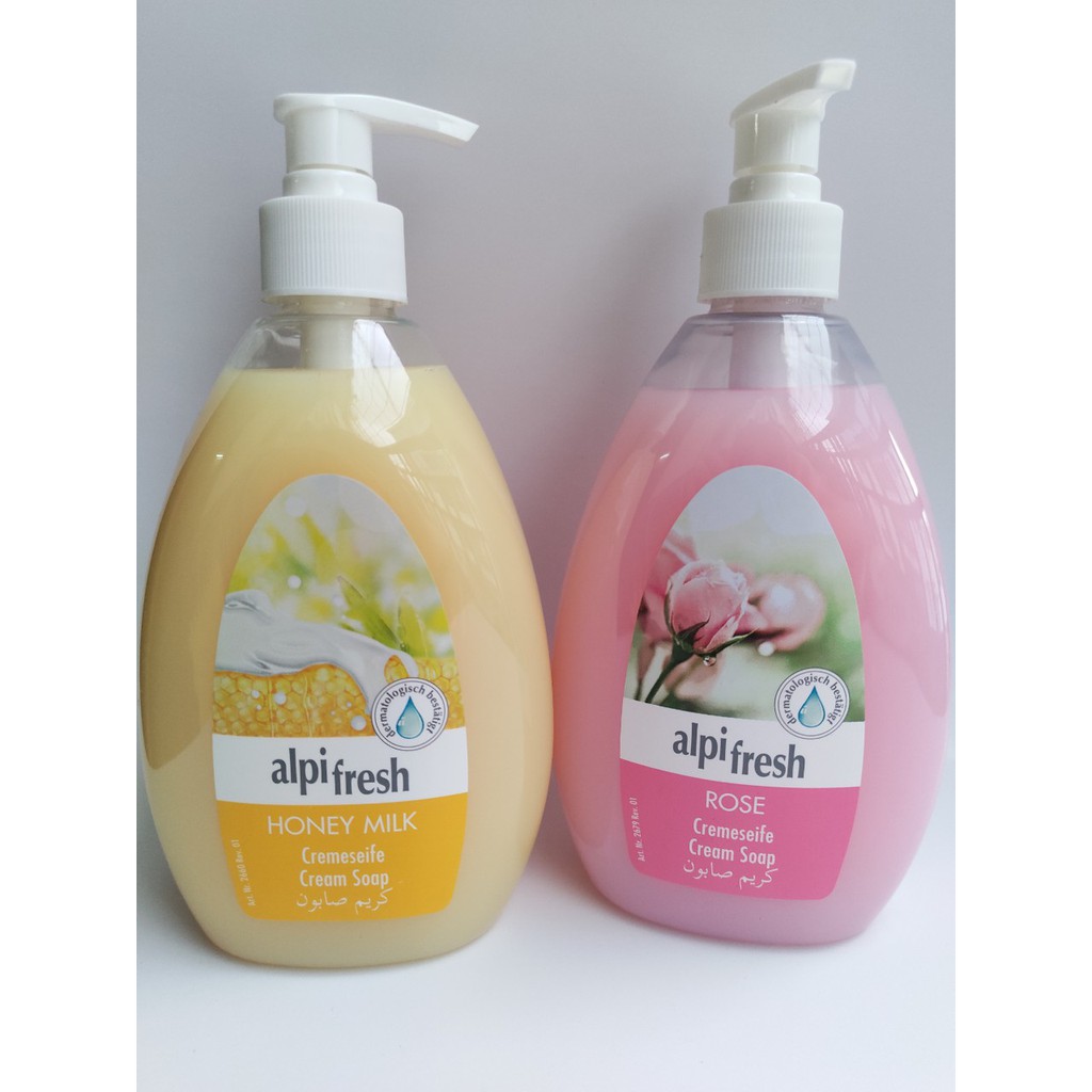 Nước Rửa Tay Alpi Fresh Cream Soap 500ml- Đức