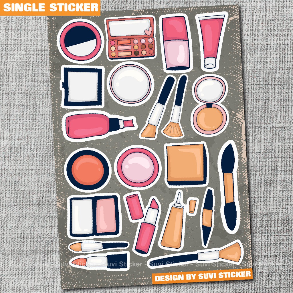 Single Sticker - Hình dán Girl chống nước sticker dán laptop, điện thoại, đàn guitar, mũ bảo hiểm, vali. SG20