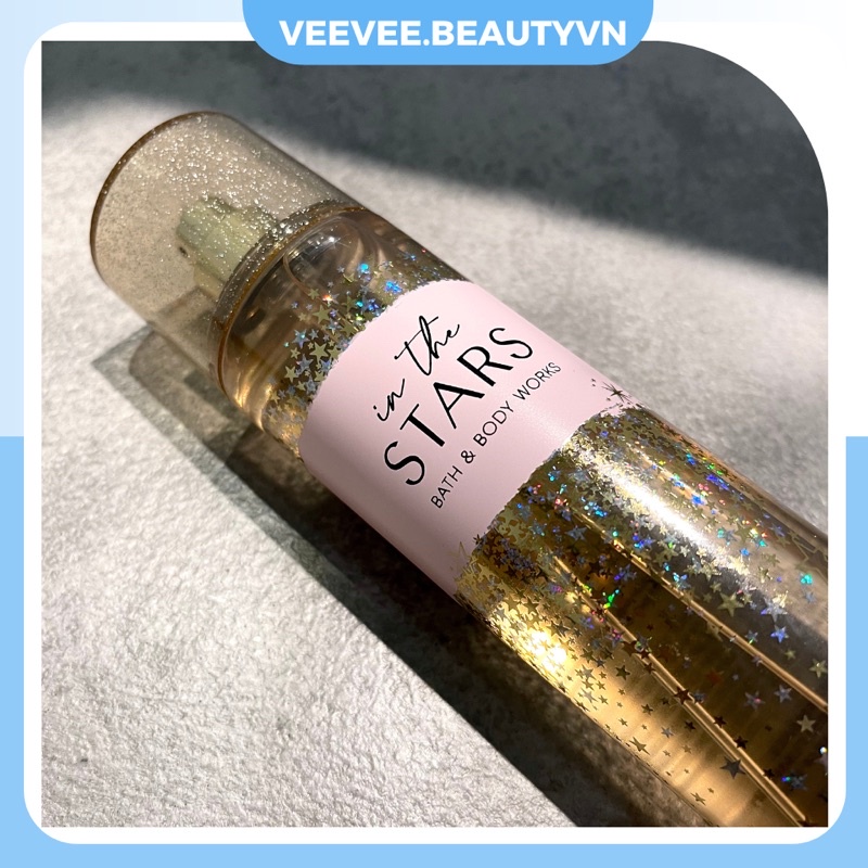 Body Mist IN THE STARS - Xịt Thơm Toàn Thân Bath and Body Works BBW Khử Mùi Nước Hoa