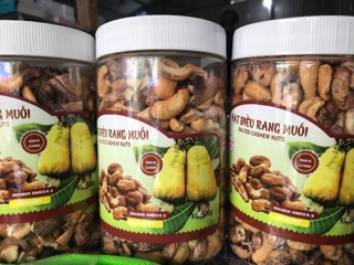 Hộp 500g hạt điều rang muối BÌNH PHƯỚC