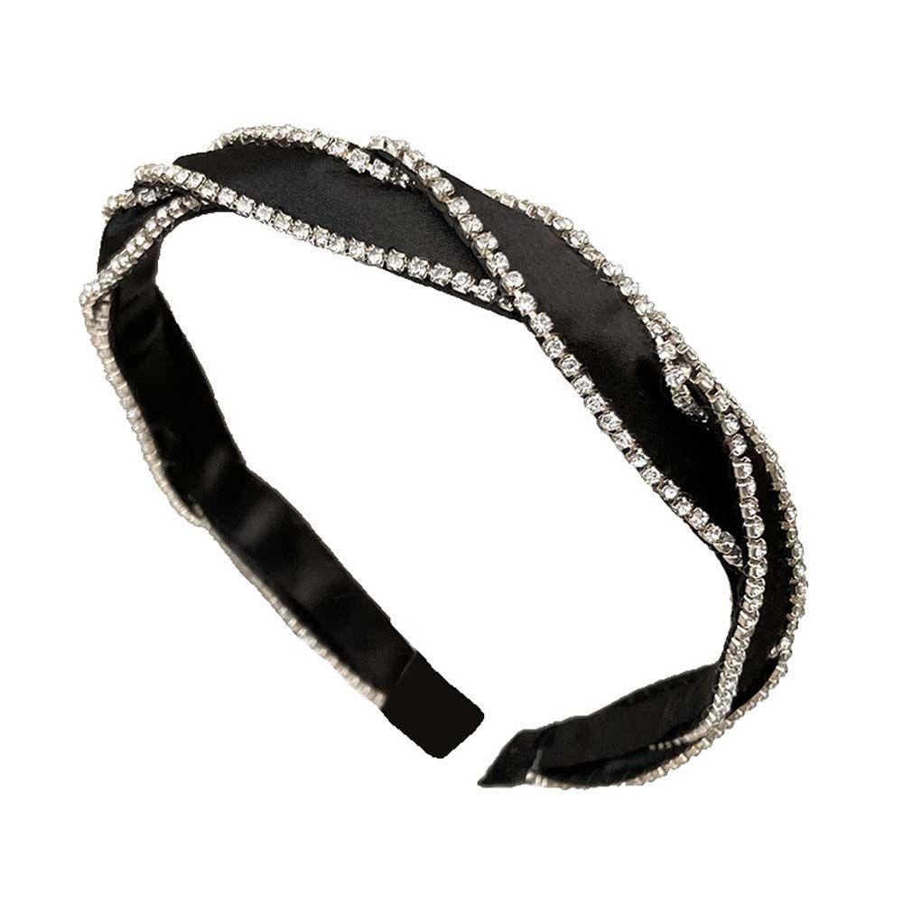 JARRED Cài Tóc Vải Mỏng Vành Xoắn Dễ Thương Ngọt Ngào Thời Trang Mùa Hè Cho Bạn Gái