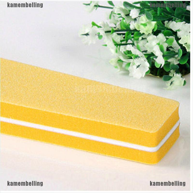 [Hàng mới về] Khối dũa móng xốp chà nhám nhiều màu sắc tiện lợi