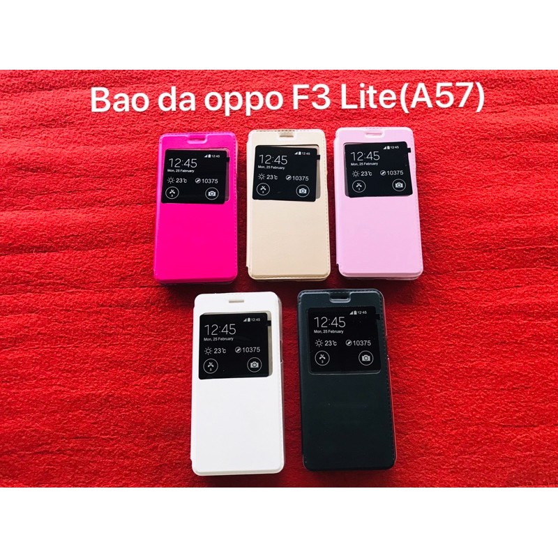 Bao da gập oppo F3 Lite(A57)