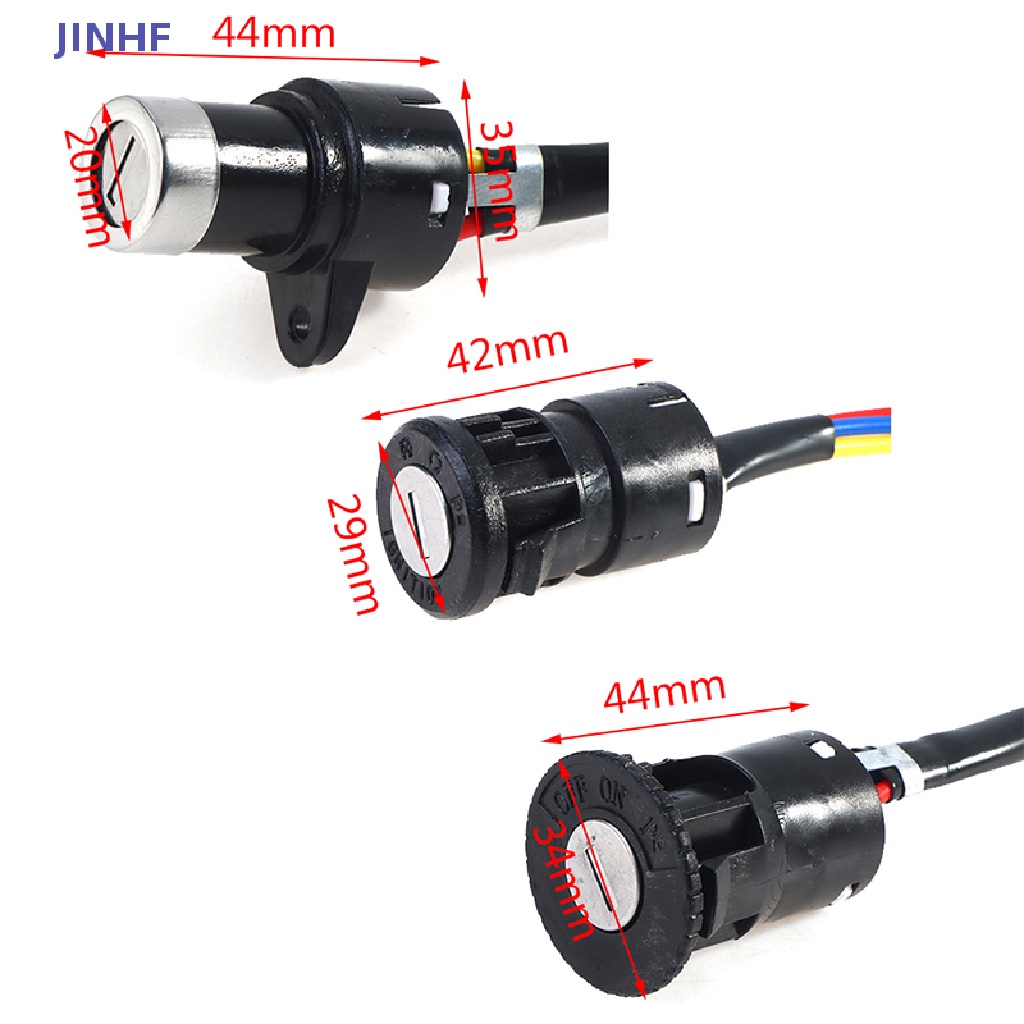 Bộ Ổ Khóa Đánh Lửa Cho Xe Đạp Điện JINHF