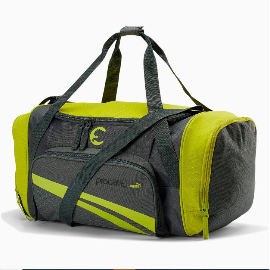 Túi thể thao Puma ProCat Duffel in Grey/Green chính hãng