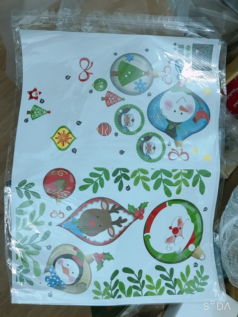 MIẾNG ĐỀ CAN NOEL DÁN KÍNH TRANG TRÍ MANG KHÔNG KHÓ NOE VỀ | BigBuy360 - bigbuy360.vn