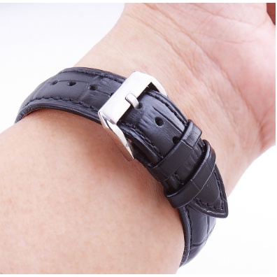 [BỐN LỚP] Dây đồng hồ da bò THẬT bốn lớp cực dày 14 16 18 20 22 24 mm cho đồng hồ dw casio orient ck longines tissot
