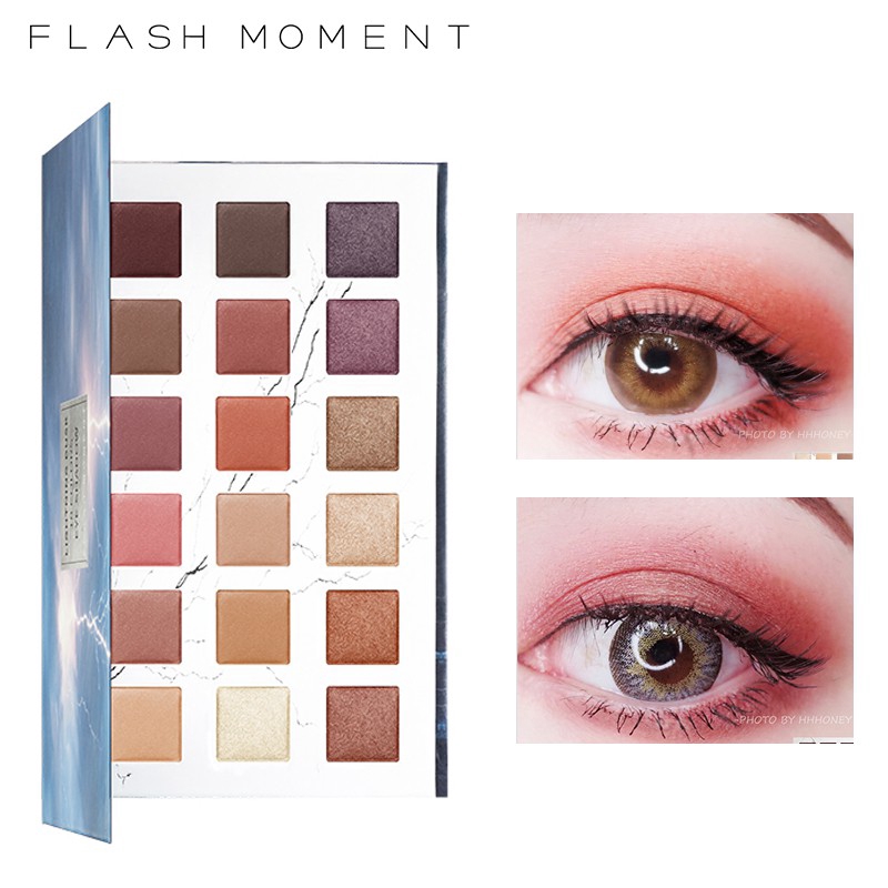 Bảng phấn mắt Flash Moment 18 màu sắc bắt mắt 130g