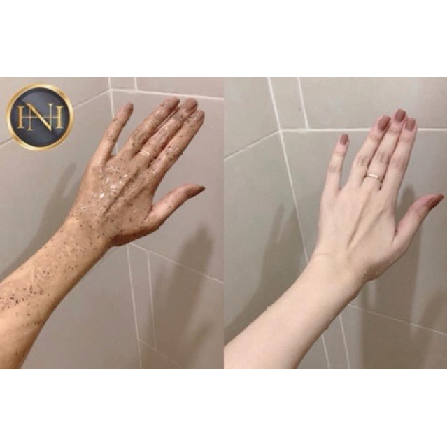 Bột Ủ Trắng , Bột Đắp Mặt Cafe Cốt Dừa Nga Hoàng