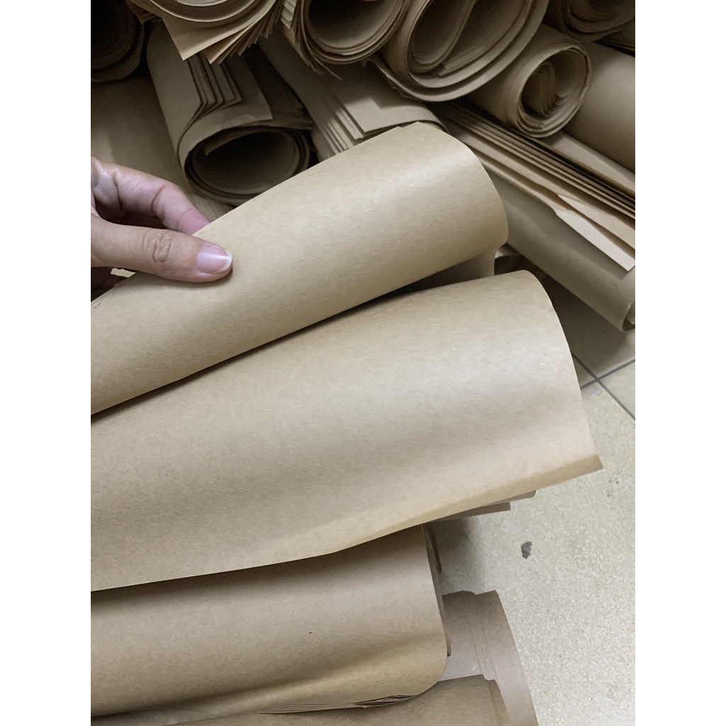 Combo 50 tờ giấy Xi Măng Giấy Kraft 70x51cm