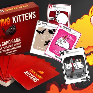 Mèo Nổ - Boardgame Exploding Kittens tiếng việt (bản cơ bản)