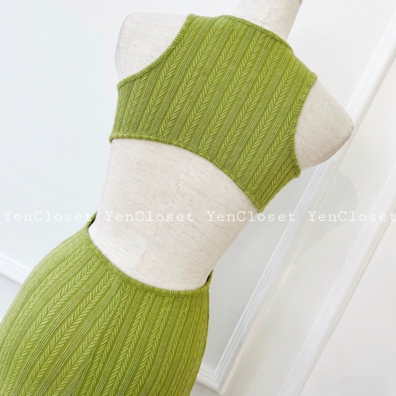 [Freeship] Hình chụp thật Yencloset - Body sát nách cutout lưng sang chảnh, hàng thiết kế cực xịn , siêu tôn dáng