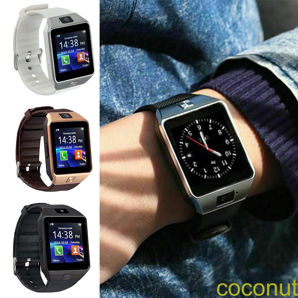DZ09 Bluetooth Sport Smart Watch Support SIM Card 1 56 inch Touch Screen Wristwatch Bracelet Wristband