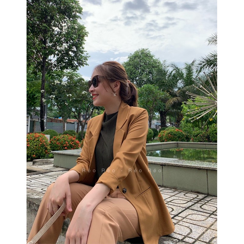 Blazer xanh ngọc Hương giang/ và N. Tây | BigBuy360 - bigbuy360.vn