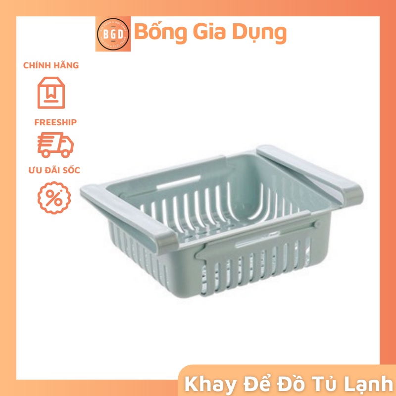 Khay Tủ Lạnh , Khay Nhựa Để Đồ Tiện Ích Trong Tủ Lạnh Giúp Tiết Kiệm Không Gian