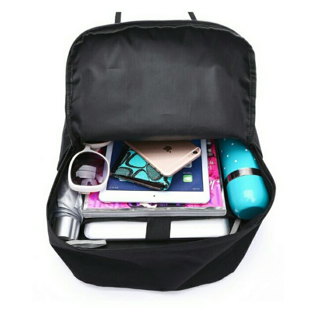 Balo da trơn vuông thời trang nam nữ Unisex Hàn Quốc - ba lo theloan TLBL00067