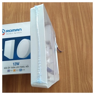 Đèn LED Ốp trần LED PANEL Nổi 12W ROMAN