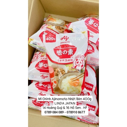 🇯🇵 Mì Chính Ajinomoto Nội Địa Nhật Bản 400g :