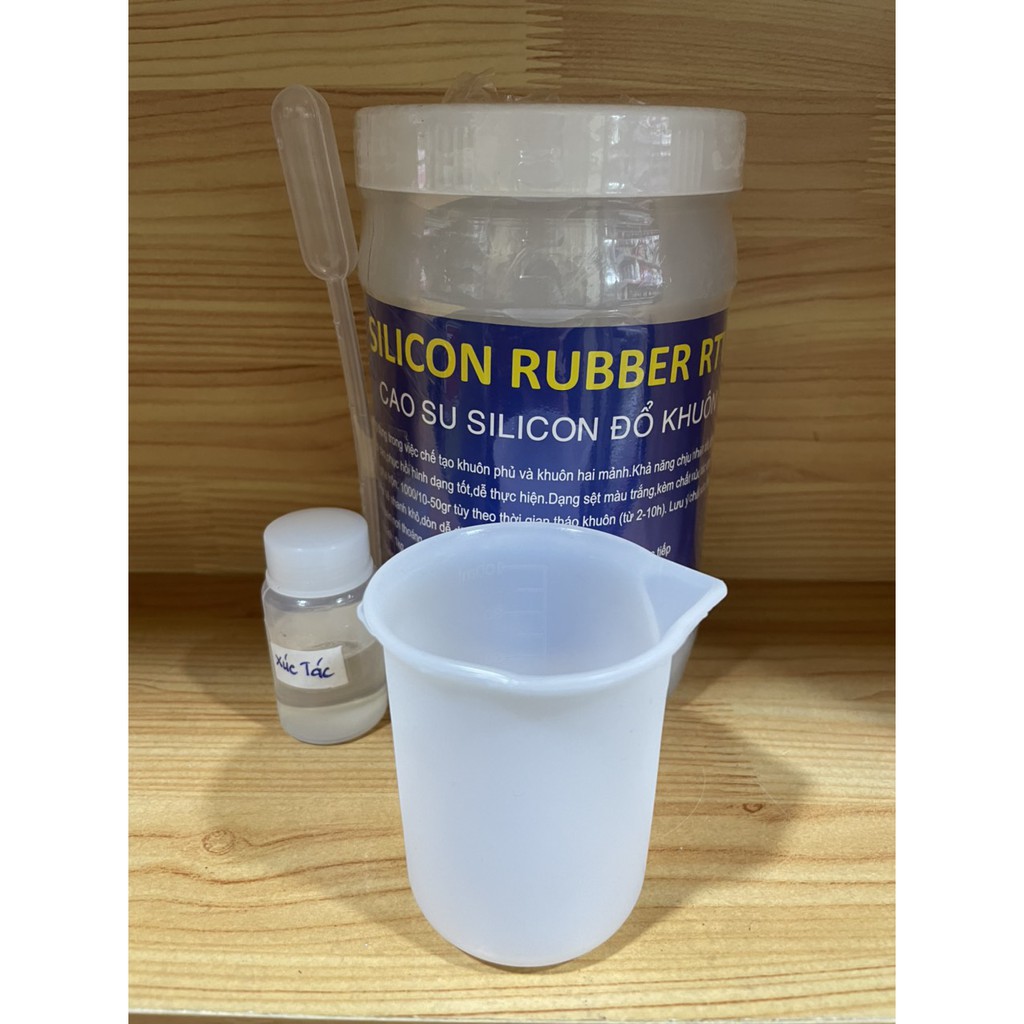 Silicon Đổ khuôn loại Trong[1kg kèm xúc tác]