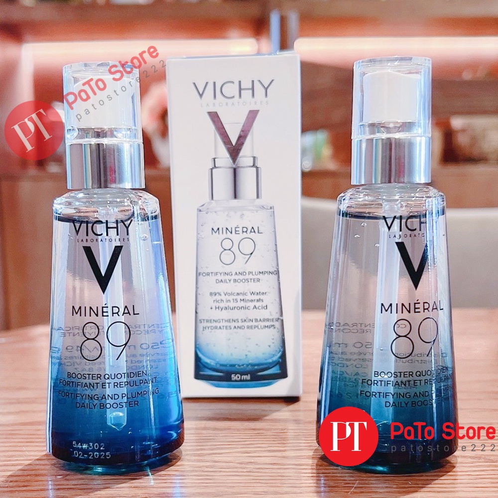 Serum Vichy Mineral 89 - Serum duong am và phuc hoi da 50ml và 75 ml