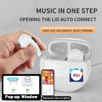 Tai Nghe Bluetooth Không Dây Mini Pro6 Tws tích hợp micro cho IPhone/Android