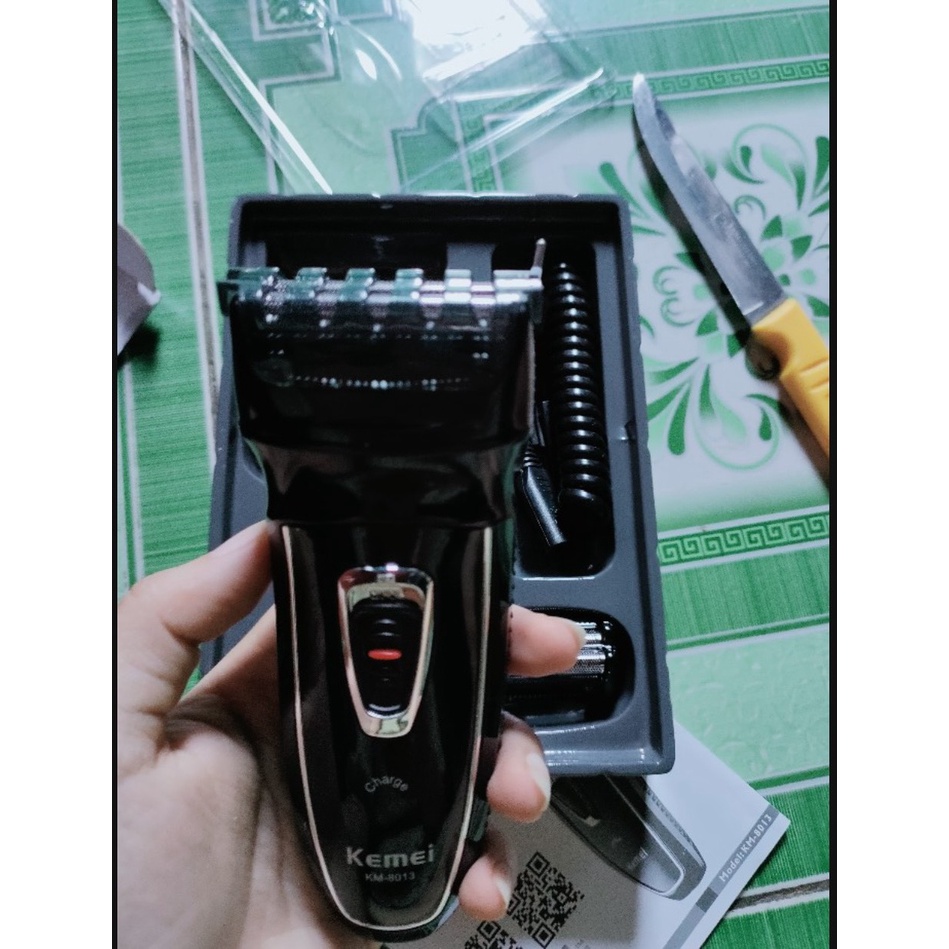 Máy Cạo Râu Đa Năng, May Cao Rau Nam Khô Không Đau, Không Rát Chính Hãng Kemei 8013
