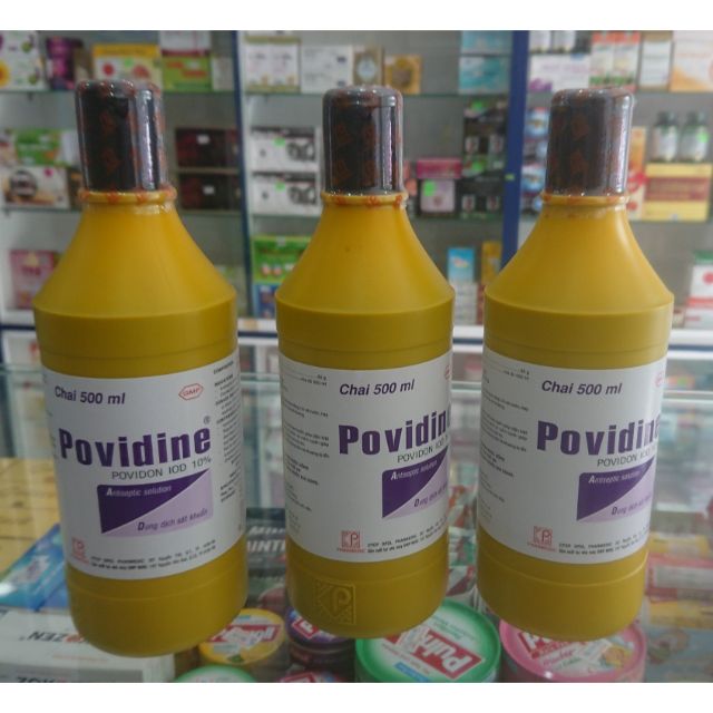 Povidine 10% sát khuẩn chai 500ml