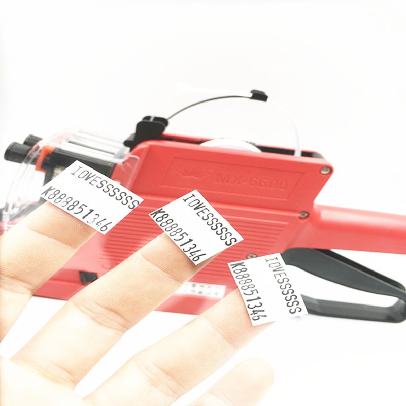 Bộ công cụ in nhãn hiệu MX-6600 kèm phụ kiện được nạp sẵn