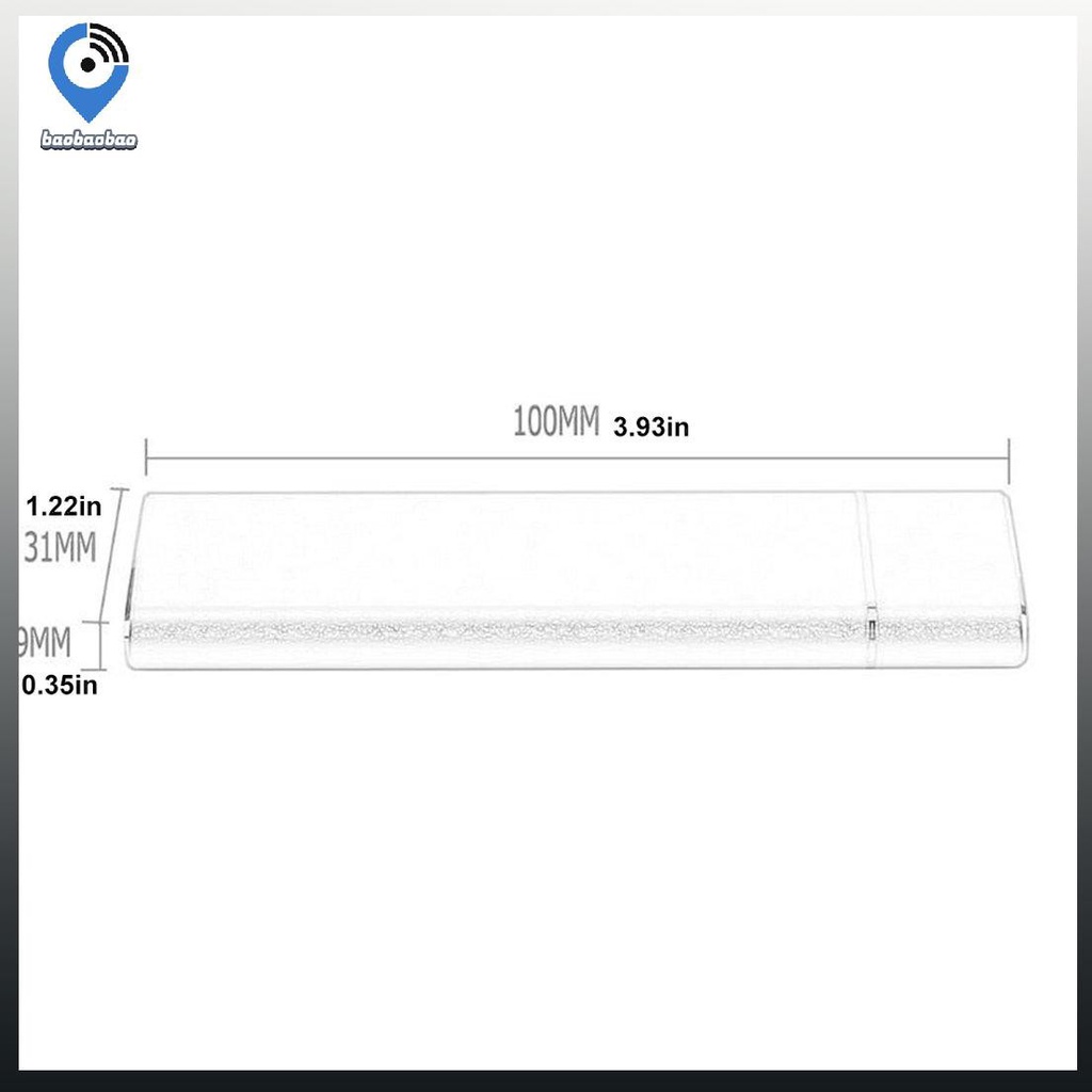 Hộp Ổ Cứng Ssd Chuyển Đổi Từ Usb 3.1 Type-C Sang M.2 Ngff 6.6 Ốp