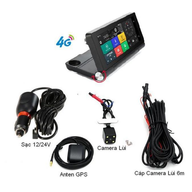 [RẺ SỐ 1 SHOPEE] Camera hành trình đặt Taplo C09 Android 4G/Wifi/GPS kèm Dual Cam phần mềm bản quyền 2018 ver 2020