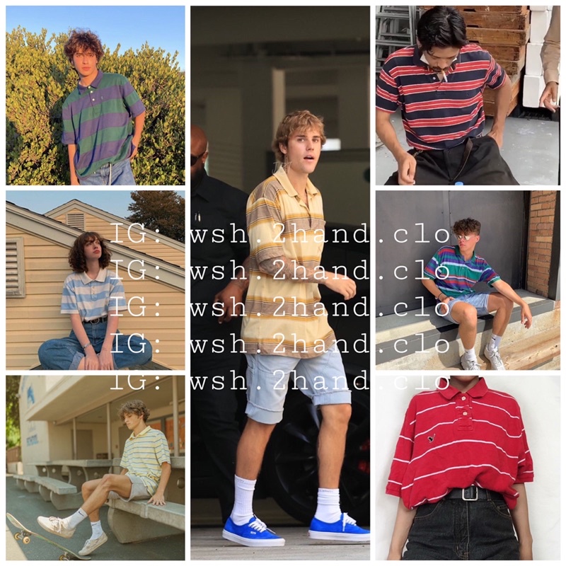 ÁO POLO SỌC 2HAND