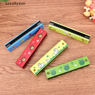 Kèn Harmonica gỗ 16 màu dễ thương độc đáo