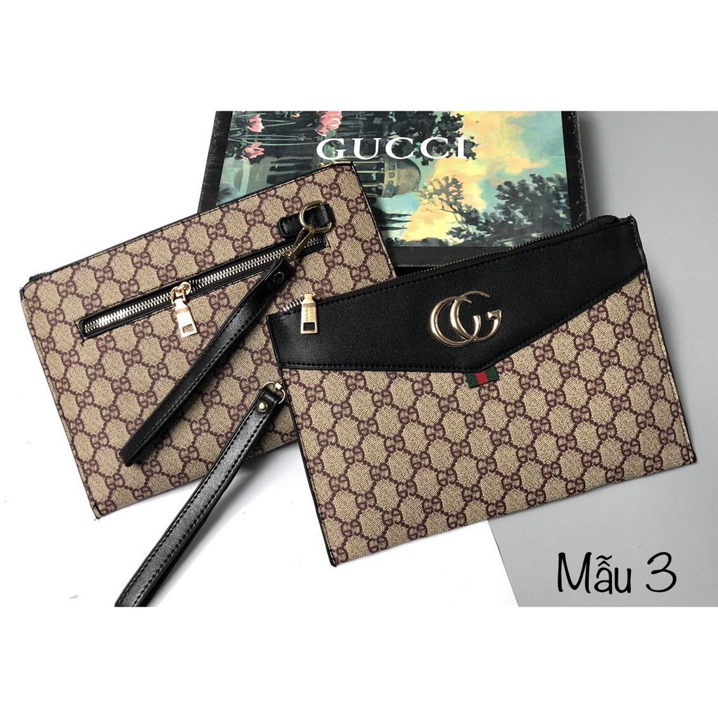 Ví cầm tay nam,  Clutch cầm tay nam sang trọng lịch sự chất liệu da bò cao cấp - 𝑨̉𝒏𝒉 𝒕𝒉𝒂̣̂𝒕 𝑨𝒓𝒖 𝑺𝒉𝒐𝒑