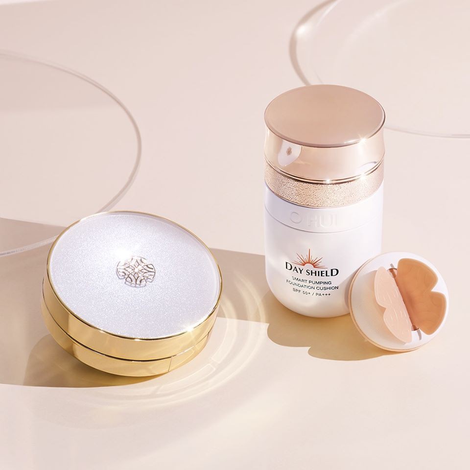 Phấn nước chống nắng che khuyết điểm OHUI Day Shield Smart Pumping Foundation Cushion SPF50+ Pa+++ 30ml | BigBuy360 - bigbuy360.vn