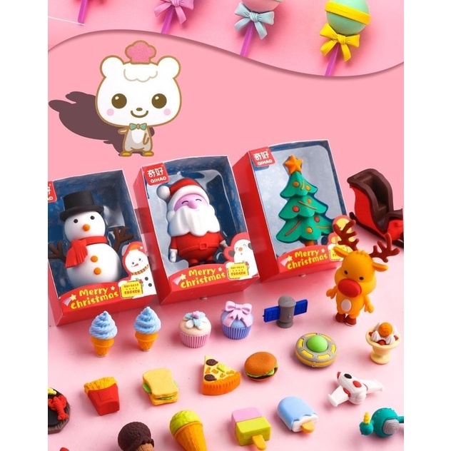 Gôm tẩy họa tiết hoạt hình dễ thương cho trẻ mẫu giáo