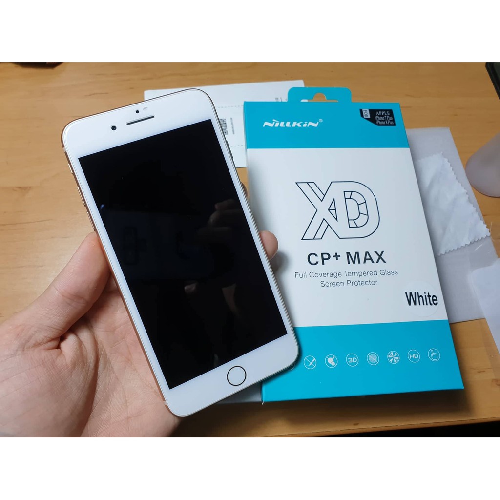Kính cường lực full màn hình Nillkin XD CP+ Max Iphone 8 plus / 8 / 7plus / 7