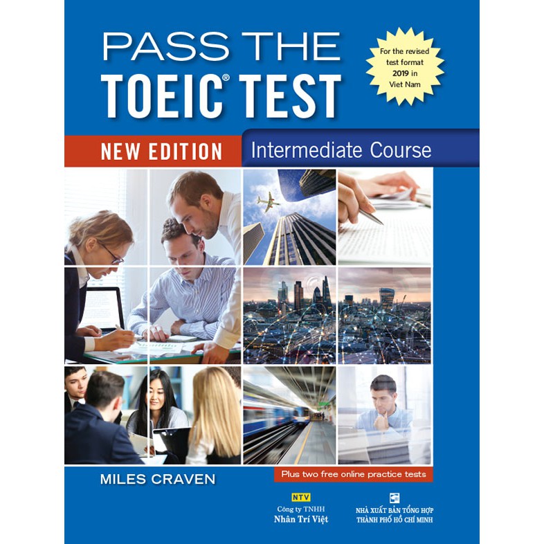Sách - Pass the TOEIC Test - Intermediate Course -  New edition - 2019 format