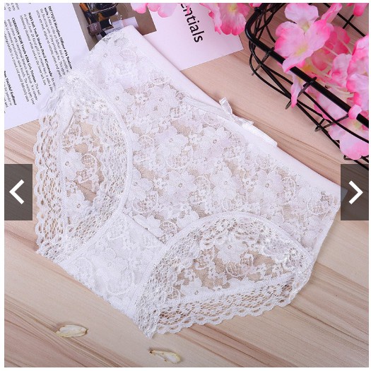 SET 3 Quần lót ren mỏng mềm sexy gợi cảm xuyên thấu nhiều màu đẹp LOTNU16