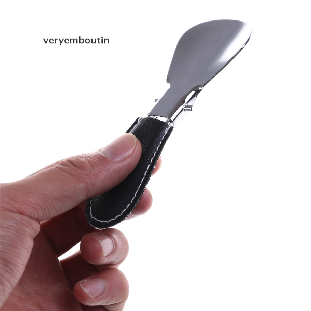 Sừng Giày Bằng Da PU Và Thép Không Gỉ 12 * 3.5cm