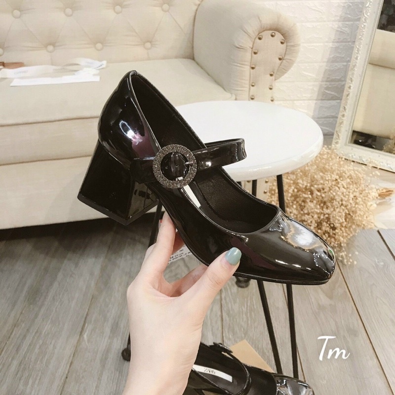 ❄️HÀNG FULL BOX HOTTREN 2021. GIÀY BÚP BÊ GÓT VUÔNG 5cm