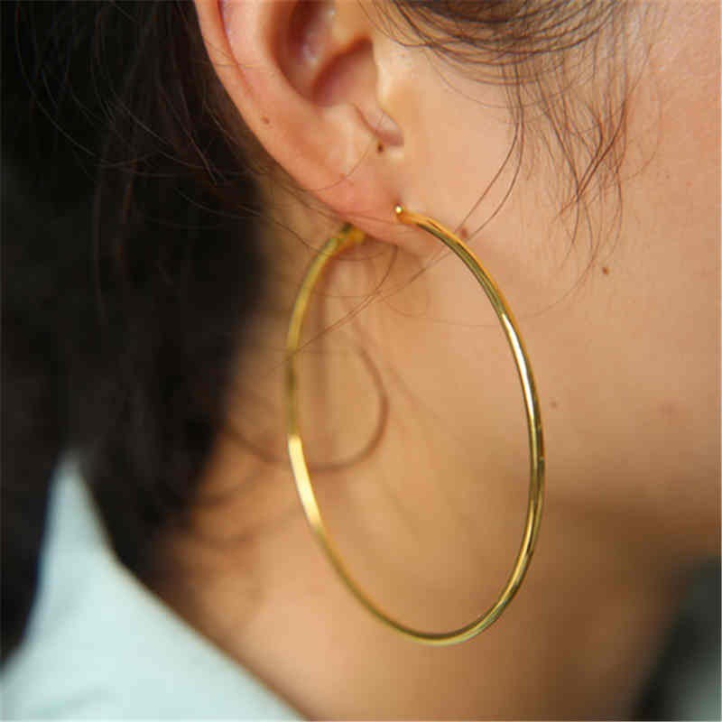 Khuyên Tai Dạng Vòng To Thời Trang Dành Cho Nữ